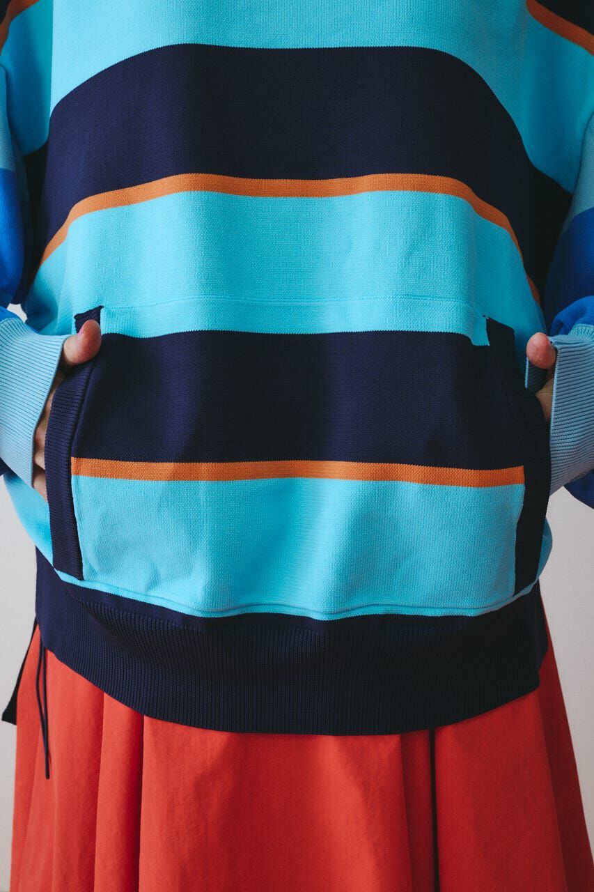 HeRIN.CYE「Border boy knit tops」|ニット・セーター|