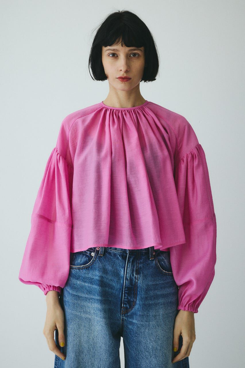 HeRIN.CYE「Volume sleeve blouse」|シャツ・ブラウス|PNK