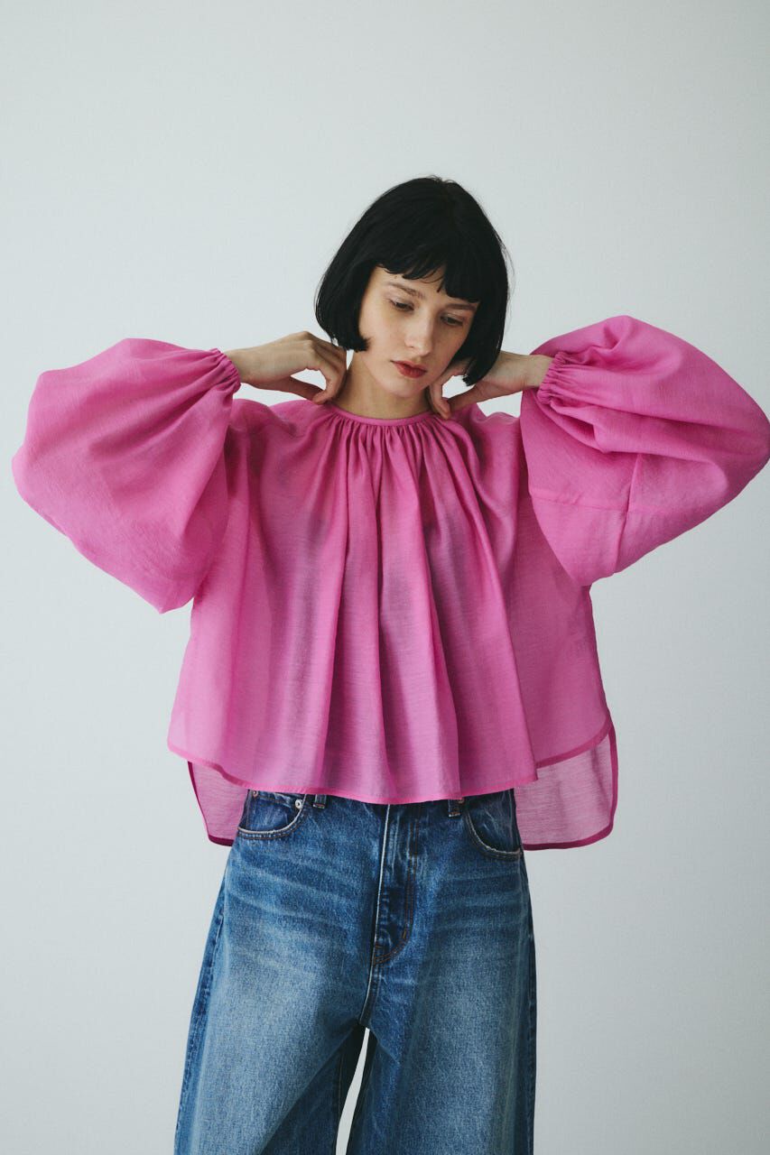 HeRIN.CYE「Volume sleeve blouse」|シャツ・ブラウス|