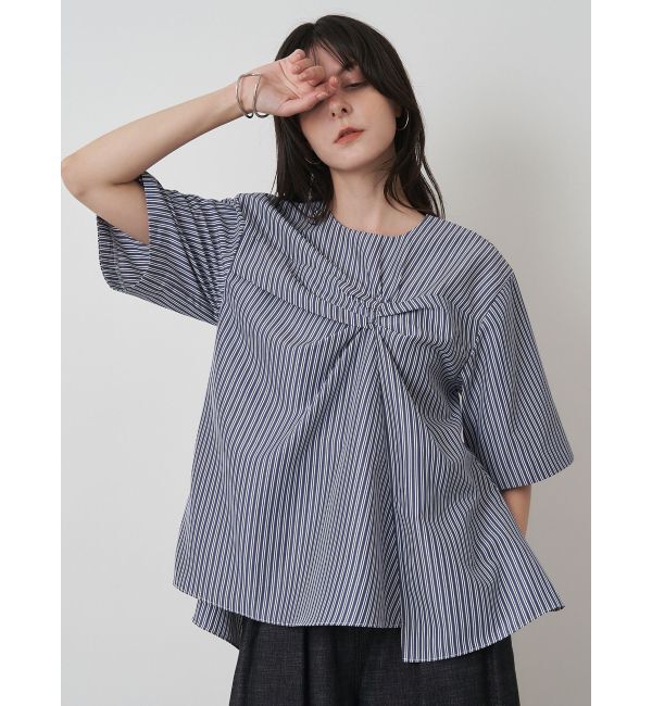 ELENDEEK「BUSTIER DRAPE BL」|シャツ・ブラウス|