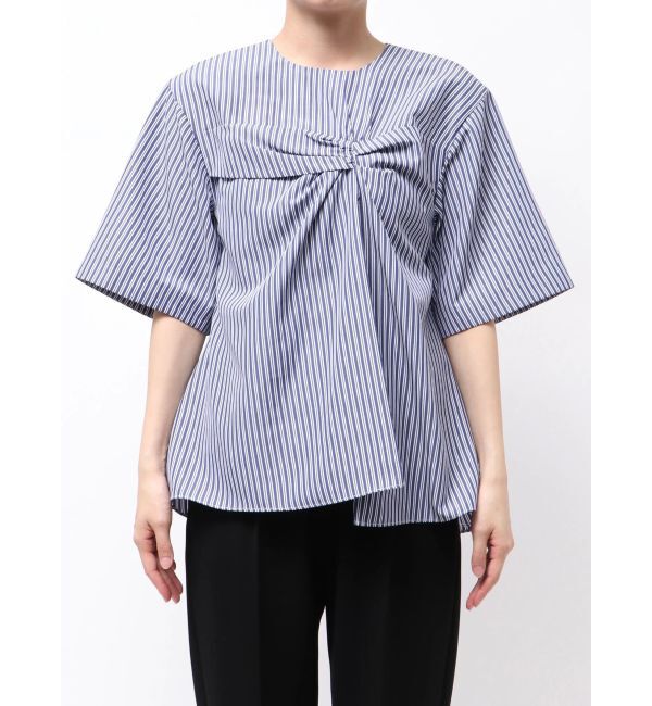 ELENDEEK「BUSTIER DRAPE BL」|シャツ・ブラウス|