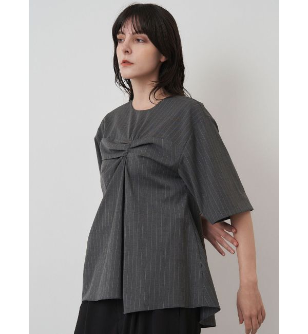 ELENDEEK「BUSTIER DRAPE BL」|シャツ・ブラウス|