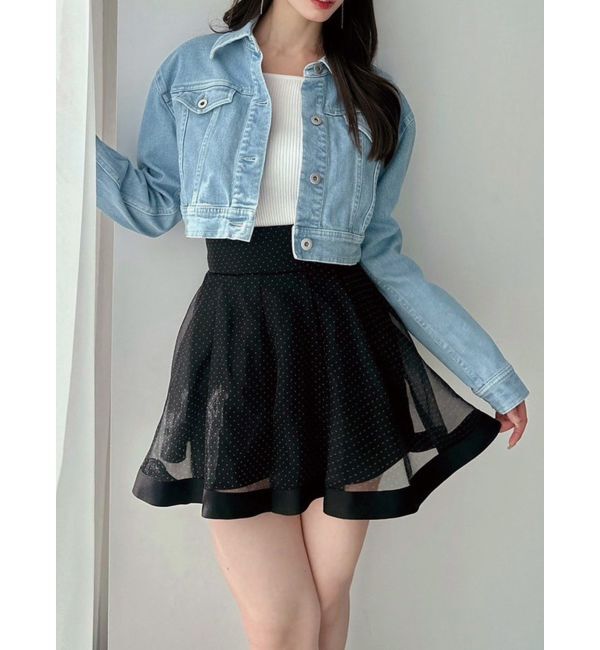 RESEXXY「ドットシアーショートパンツ」|その他|ブラック