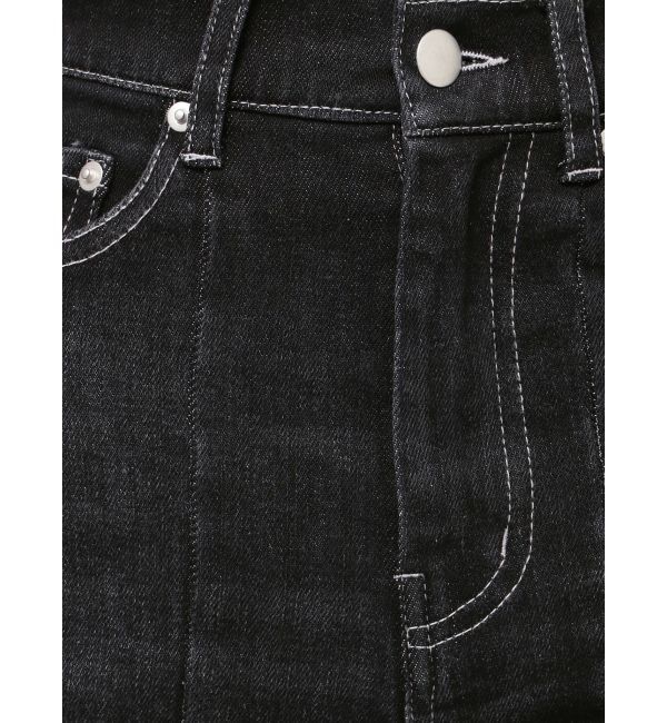 RESEXXY「カットアウトリボンデニムパンツ」|デニム|