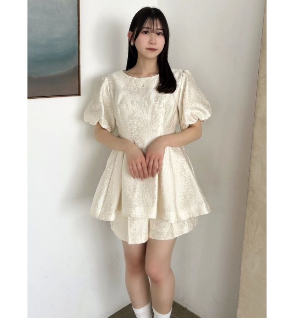 dazzlin「【藤井サチコラボ】フクレジャカードチュニック」|シャツ・ブラウス|