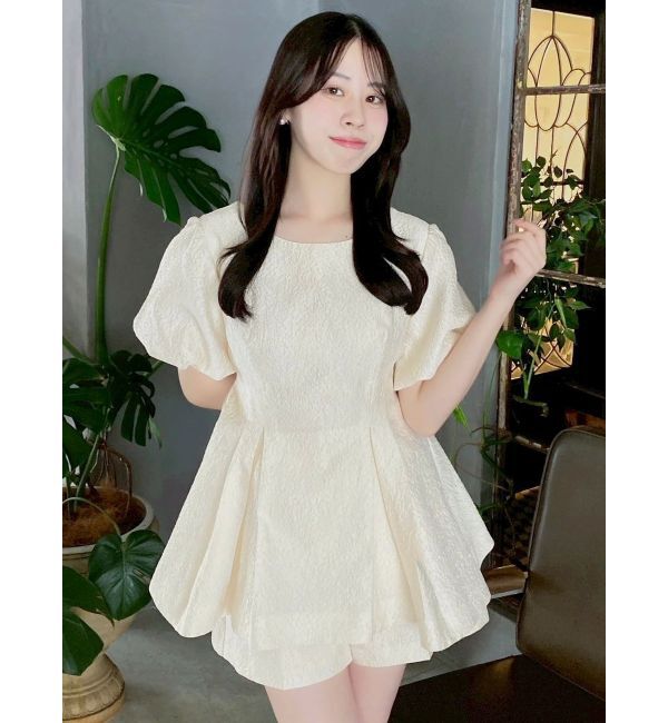 dazzlin「【藤井サチコラボ】フクレジャカードチュニック」|シャツ・ブラウス|