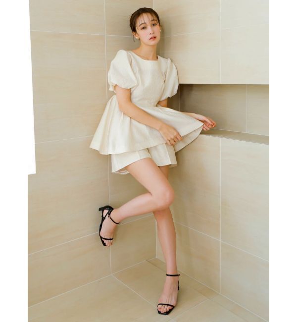 dazzlin「【藤井サチコラボ】フクレジャカードチュニック」|シャツ・ブラウス|