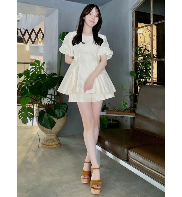 dazzlin「【藤井サチコラボ】フクレジャカードチュニック」|シャツ・ブラウス|