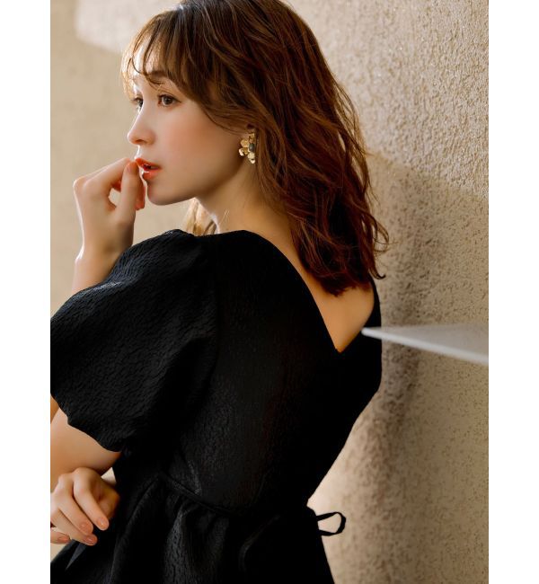 dazzlin「【藤井サチコラボ】フクレジャカードチュニック」|シャツ・ブラウス|