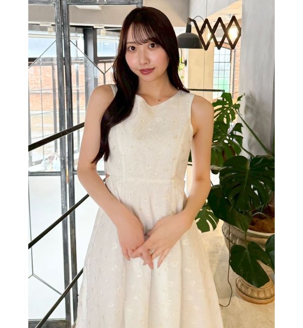 dazzlin「TOYジャカードカットアウトワンピース」|ワンピース|