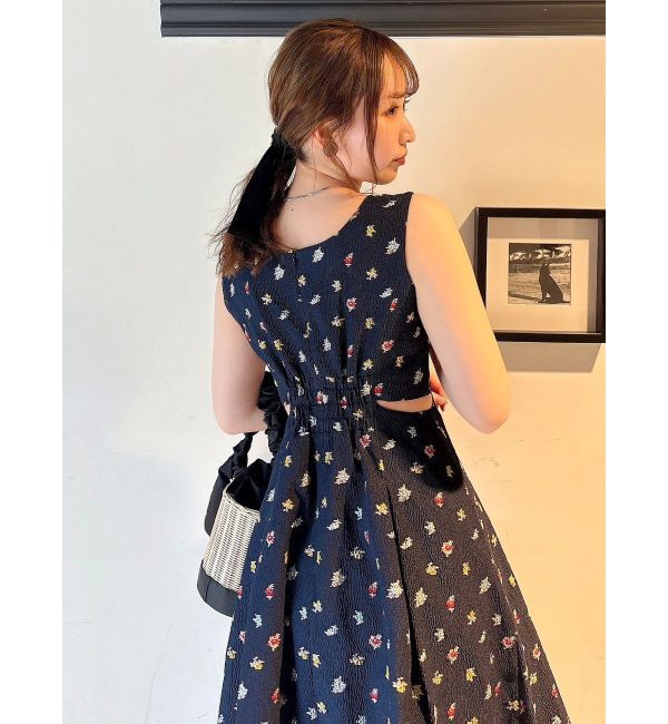 dazzlin「TOYジャカードカットアウトワンピース」|ワンピース|