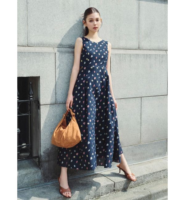 dazzlin「TOYジャカードカットアウトワンピース」|ワンピース|