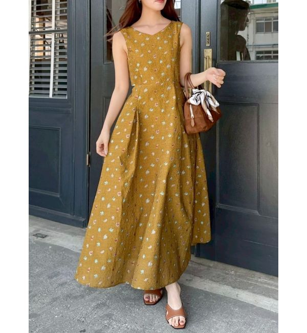 dazzlin「TOYジャカードカットアウトワンピース」|ワンピース|