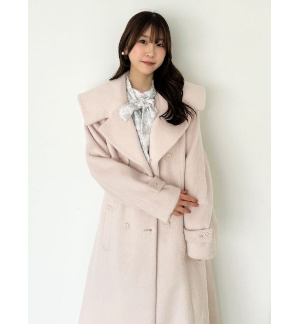 dazzlin「ヘアリーフラワーシフォンワンピース」|ワンピース|