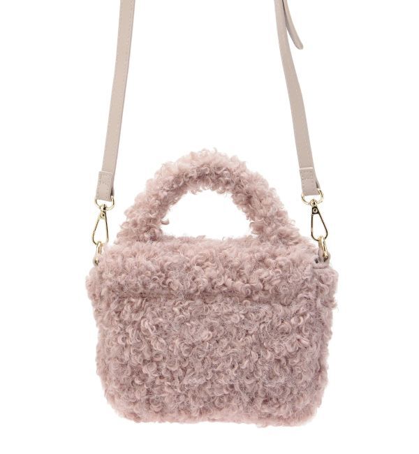 MERCURYDUO「プードルファーバッグ」|ハンドバッグ|