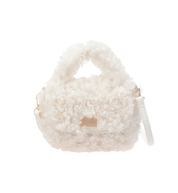 MERCURYDUO「プードルファーバッグ」|ハンドバッグ|