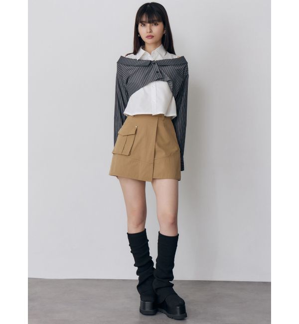 MURUA「ルージーソックブーツ」|ロングブーツ|