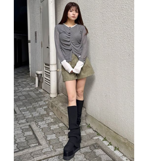 MURUA「ルージーソックブーツ」|ロングブーツ|