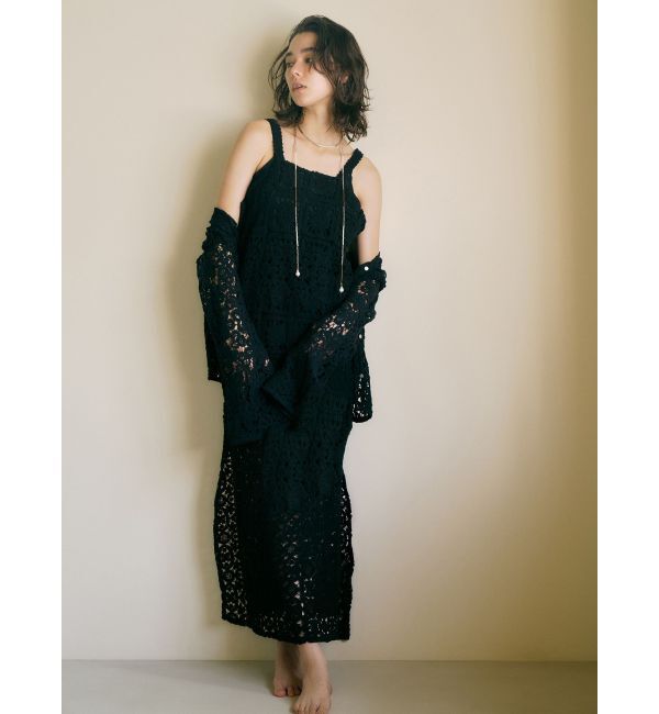 Ungrid「淡水パールビーズロングネックレス」|ネックレス|