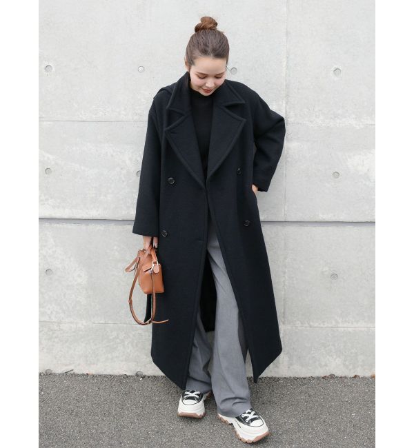 LAGUNAMOON「【REVIVAL】2WAYカラーロングコート」|ステンカラーコート|