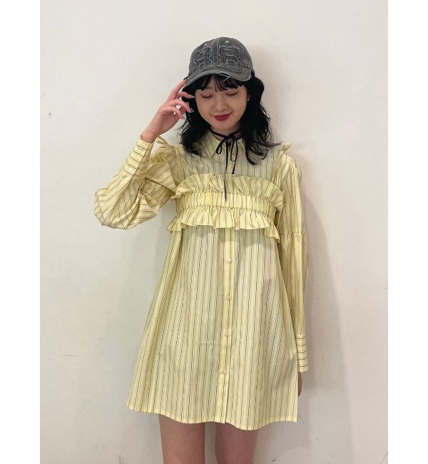 jouetie「ビスチェレイヤードシャツ」|シャツ・ブラウス|