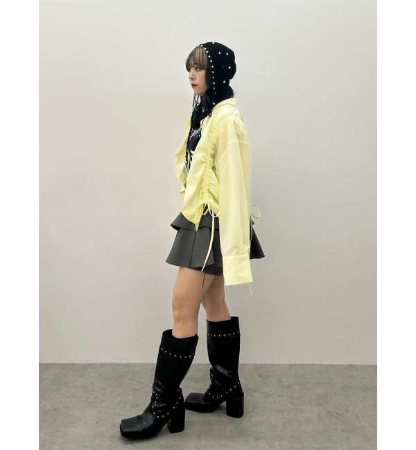 jouetie「フロントギャザーシャツ」|シャツ・ブラウス|