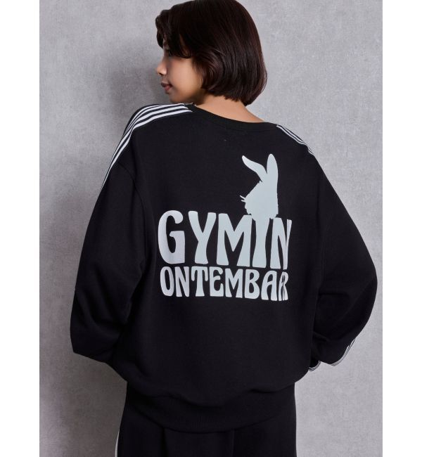 GYDA「GYMINI BUNNYラインスウェットトップス」|スウェット・ジャージ|