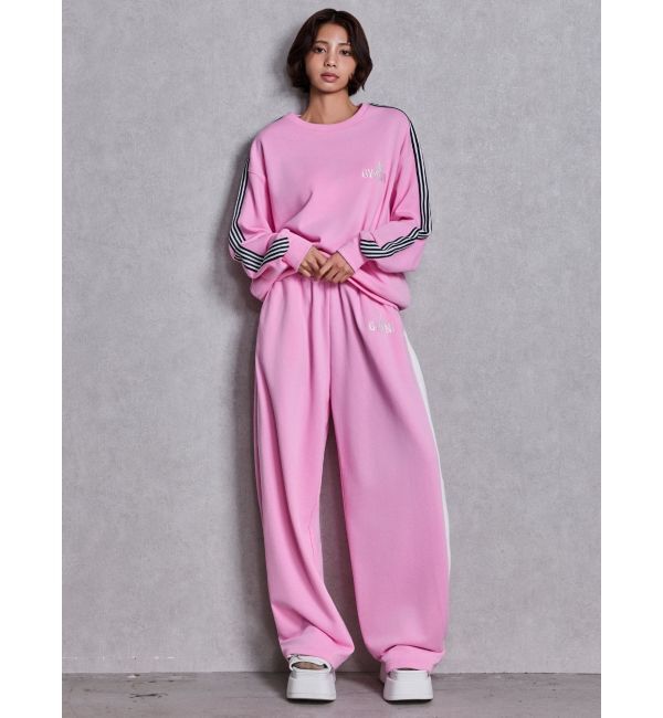 GYDA「GYMINI BUNNYラインスウェットトップス」|スウェット・ジャージ|