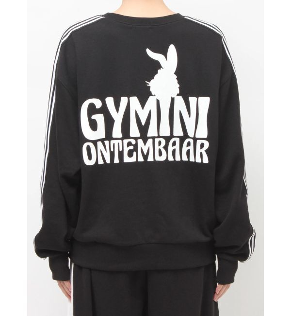 GYDA「GYMINI BUNNYラインスウェットトップス」|スウェット・ジャージ|