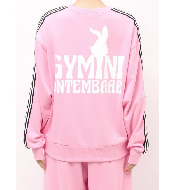 GYDA「GYMINI BUNNYラインスウェットトップス」|スウェット・ジャージ|
