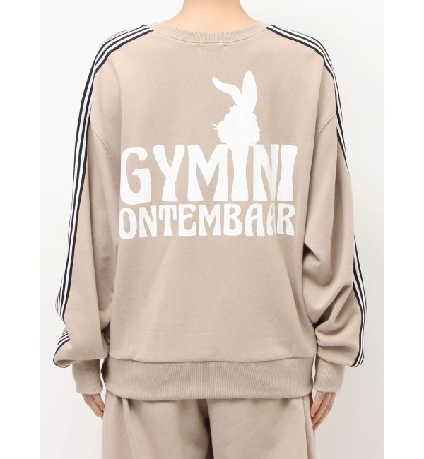 GYDA「GYMINI BUNNYラインスウェットトップス」|スウェット・ジャージ|