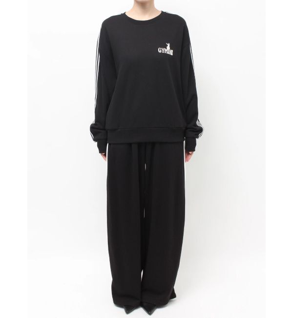 GYDA「GYMINI BUNNYラインスウェットトップス」|スウェット・ジャージ|