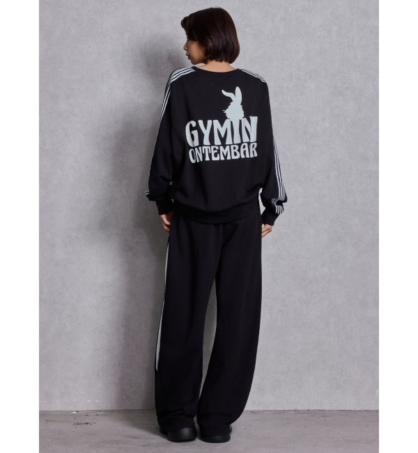 GYDA「GYMINI BUNNYラインスウェットトップス」|スウェット・ジャージ|