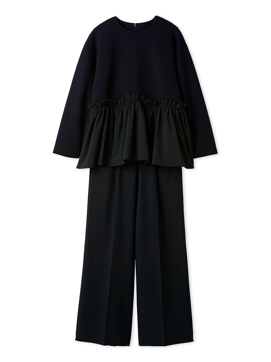 Mila Owen「ペプラムブラウス&times;ワンタックパンツ　ＳＥＴＵＰ」|ワンピース|