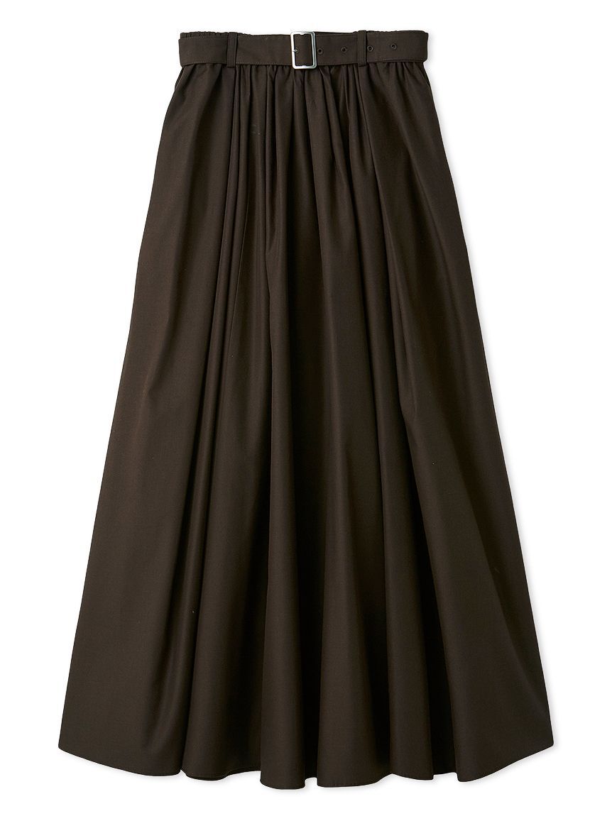 Mila Owen「ウエストゴムタックフレアスカート」|スカート|