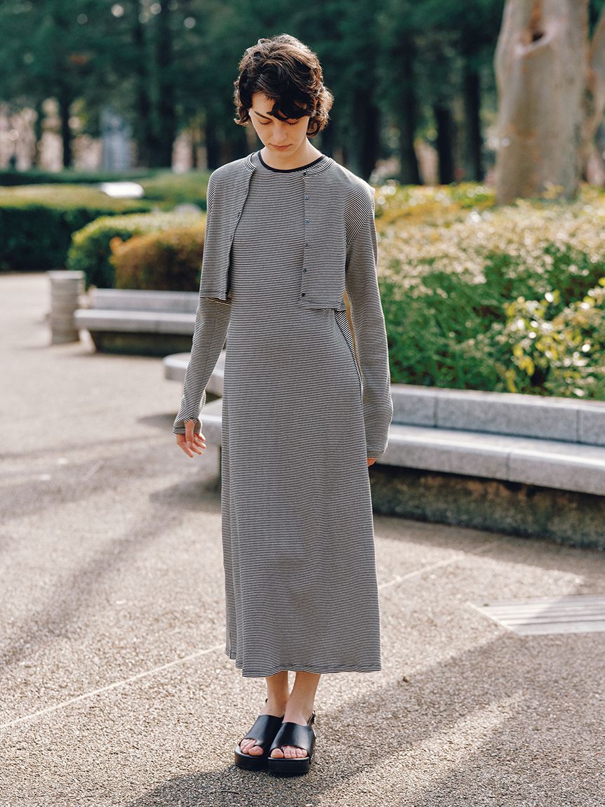 Mila Owen「【UVカット】テレコアメスリワンピース」|ワンピース|