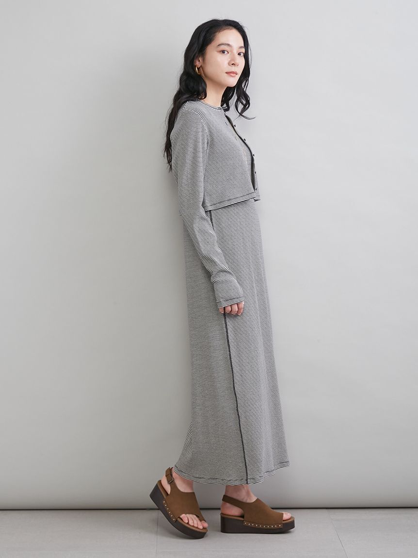 Mila Owen「【UVカット】テレコアメスリワンピース」|ワンピース|