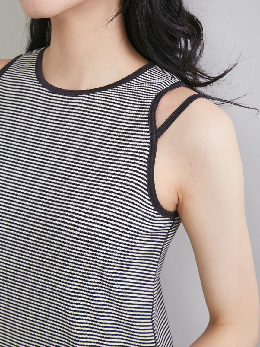 Mila Owen「【UVカット】テレコアメスリワンピース」|ワンピース|