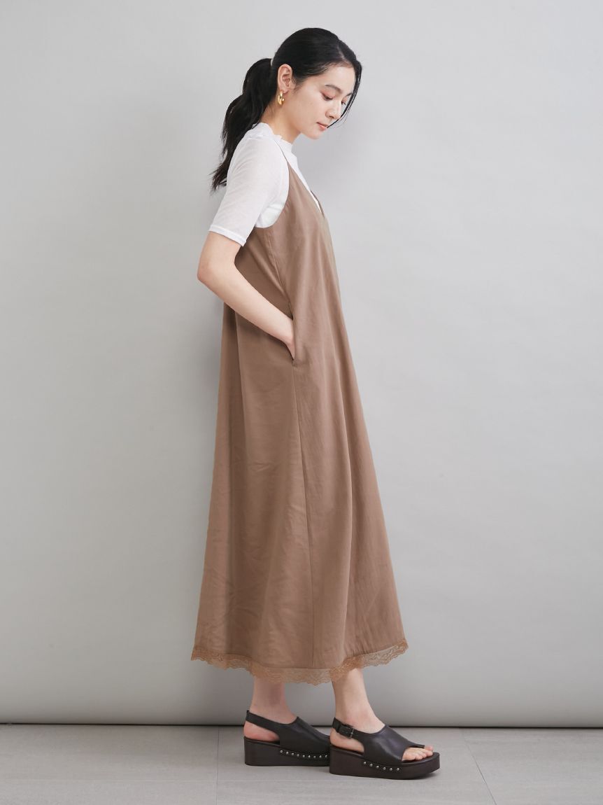 Mila Owen「レースヘムキャミワンピース」|ワンピース|