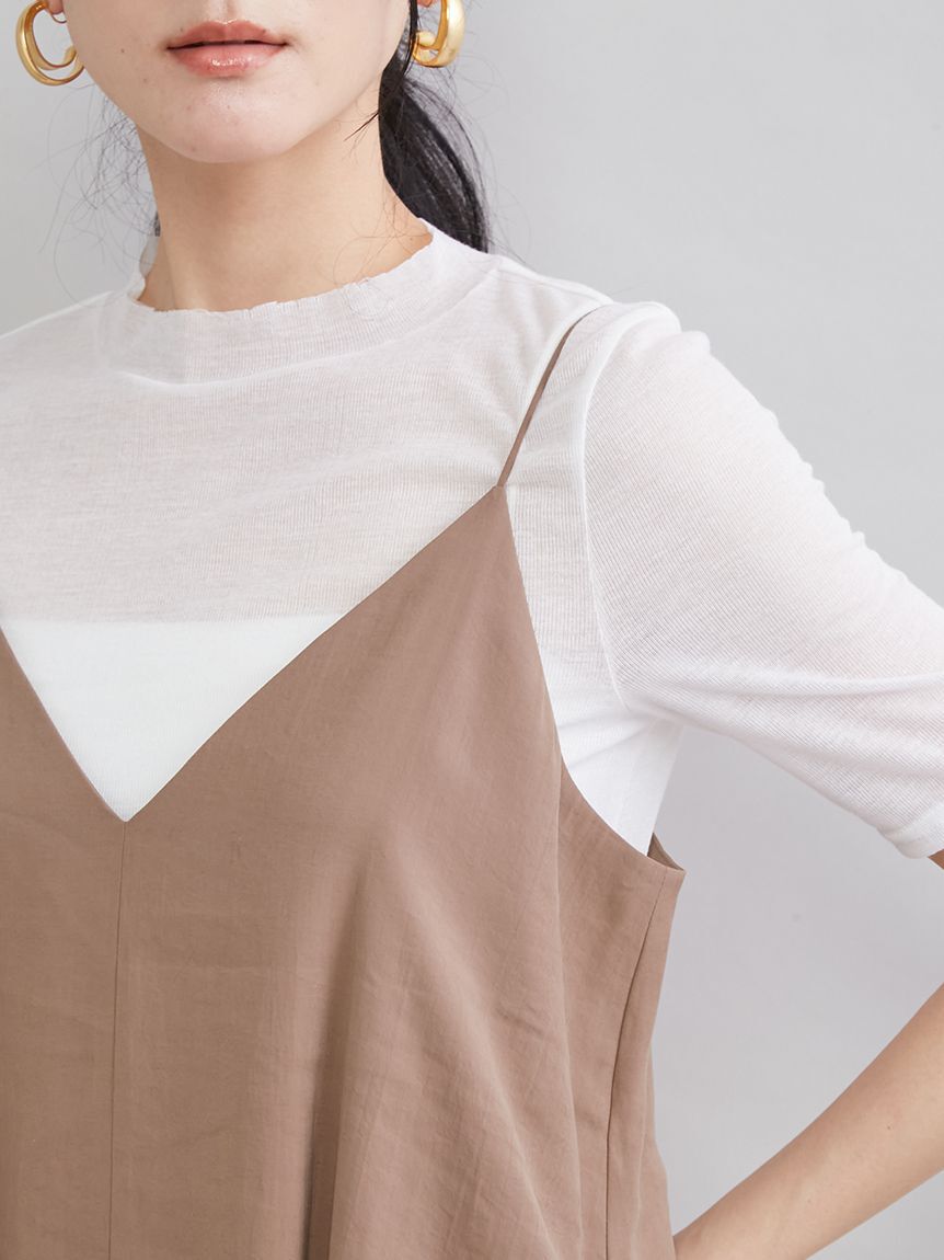 Mila Owen「レースヘムキャミワンピース」|ワンピース|