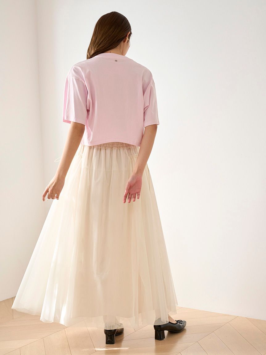 SNIDEL「SNIDELロゴTシャツ」|Tシャツ・カットソー|