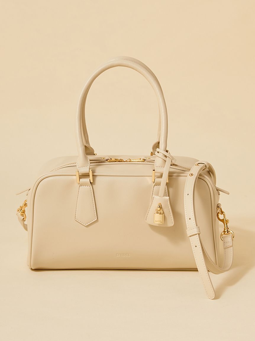 SNIDEL「パドロックチャームボストン」|ボストンバッグ|