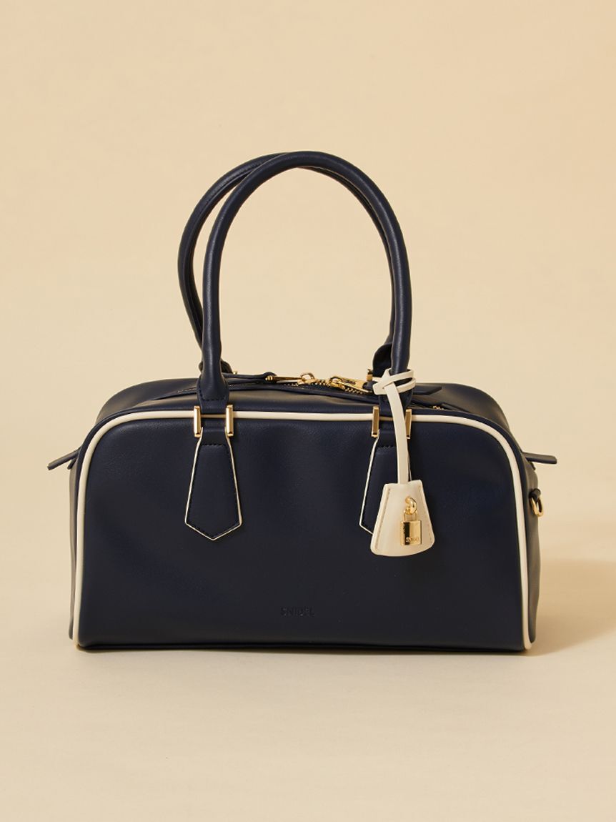 SNIDEL「パドロックチャームボストン」|ボストンバッグ|