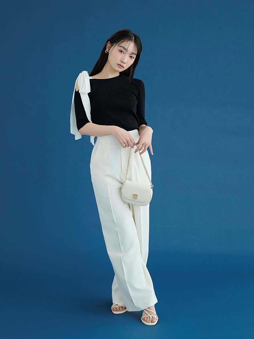 SNIDEL「ラウンドフラップミニショルダー」|ショルダー・メッセンジャー|