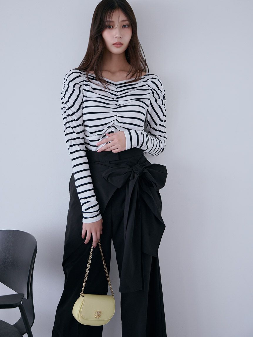 SNIDEL「ラウンドフラップミニショルダー」|ショルダー・メッセンジャー|