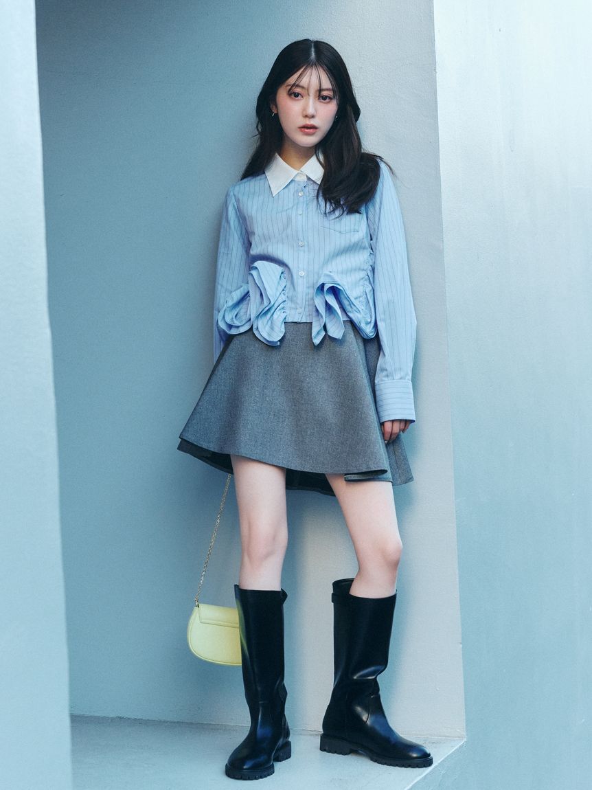 SNIDEL「ラウンドフラップミニショルダー」|ショルダー・メッセンジャー|