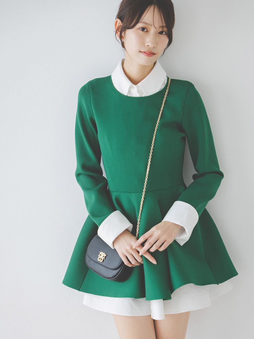 SNIDEL「ラウンドフラップミニショルダー」|ショルダー・メッセンジャー|