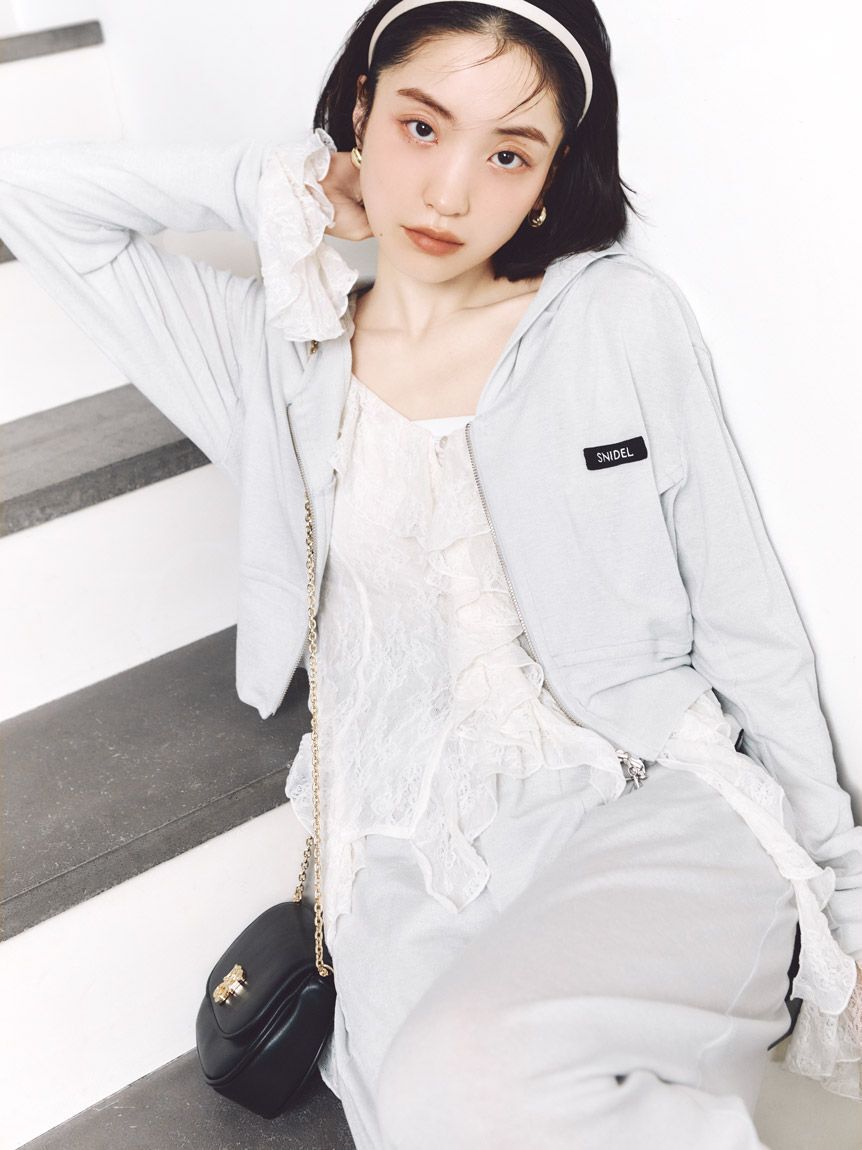 SNIDEL「ラウンドフラップミニショルダー」|ショルダー・メッセンジャー|