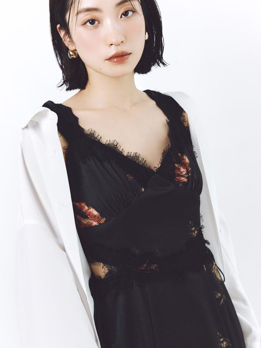 SNIDEL「【LUMISHADE】UVオーバーシャツ」|シャツ・ブラウス|