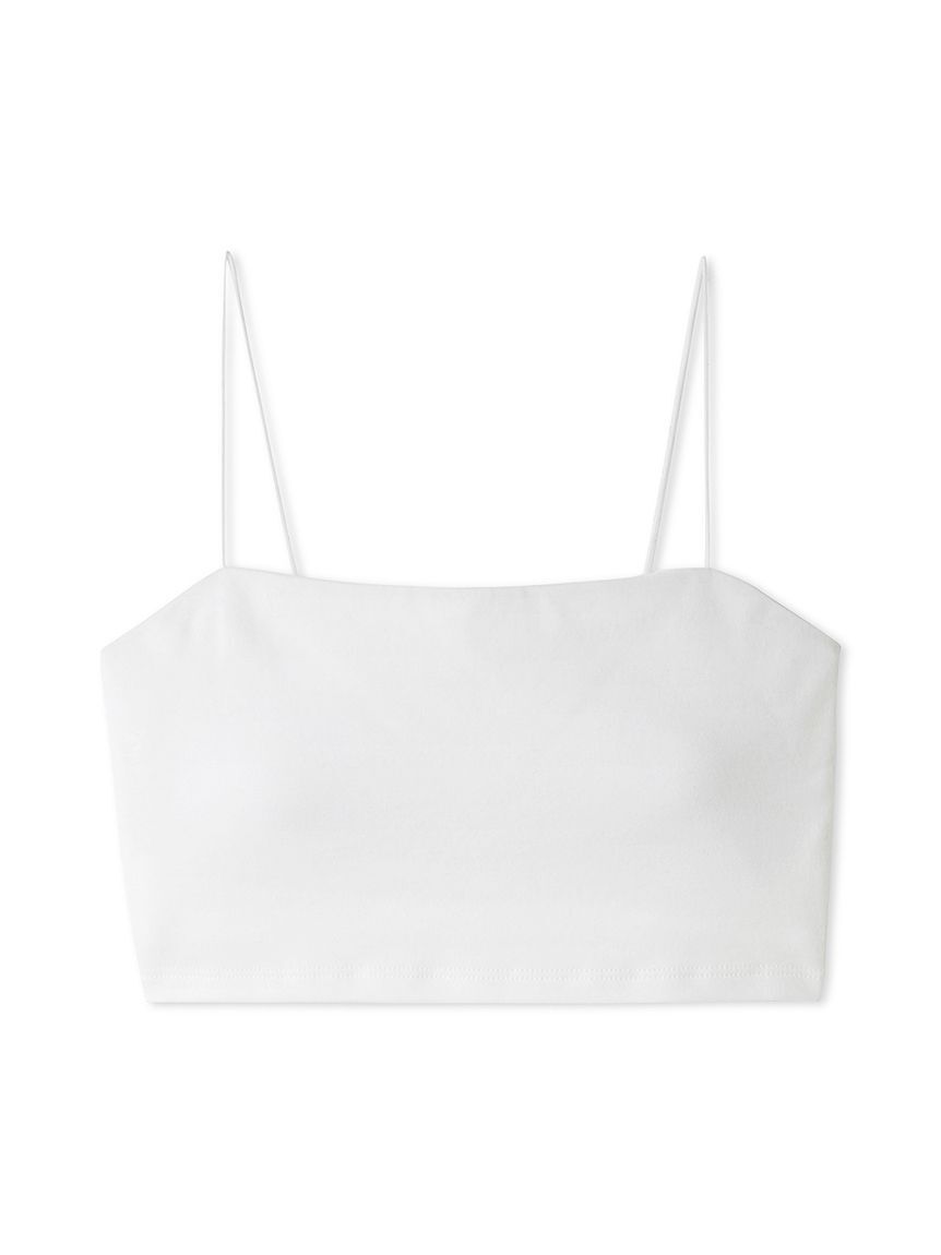 SNIDEL「カップインナーキャミ」|キャミソール|WHT